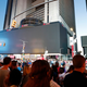 Darkened screens in Times Square on July 13, 2019.